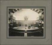Massey Hall, Toronto, Ontario - interior view of stage Nov. 1919.