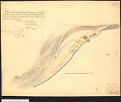 Plan shewing the Situation & Dimensions proposed for Building Lots for Merchants & Traders on the Kings Reserved Land near the West Landing on the Niagara River in the Province of Upper Canada (signed) Gother Mann Col. Comm'g Rl. Engrs. Quebec 30 June, 1798 [cartographic material] 1798