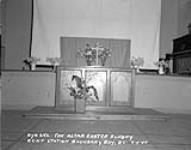 Altar Decorated Easter Sunday 7 Apr. 1944