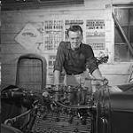 Stock Car Story. There is nothing like stripping an engine to see what makes it tick. Hot rodder Bob Machacek of Winnipeg Roadster Stock Car Racing Club has just completed an interesting study of a '47 Mercury motor September 1959.
