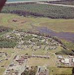 Aerial view of CFS Masset, B.C 24 October 1990.
