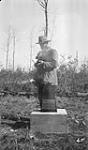 J.T. Carthew (assistant surveyor). Alberta-BC boundary survey 1919