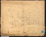 Plan of Bronte, Twelve Mile Creek, township of Trafalgar, Ontario 1834.