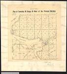 Plan of township 56, range 26, west of the principal meridian, Manitoba, showing The Pas Town, The Pas Indian Reserves Nos. 21A, 21B, 21C, 21D, 21lE, 21H, 21I and 21J; and The Pas River lots 1 to 7 [not after 1965]