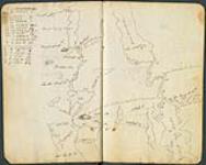 Map of Upper Carp, Reindeer and Porphyry Lakes 11-13 August 1820 (and 21-22 October 1822).