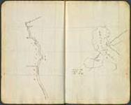 Map of part of Lake Athabasca with Forts Chipewyan and Wedderburn 26 March 1820.