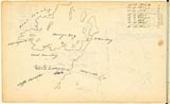 Map of area around Parry's Bay & Beechey Pt August 14, 1821.