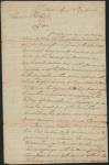 Correspondence from John McDonald to Alexander McKee concerning his post at Cherokees, 10 April 1794 (pp. 1-4)