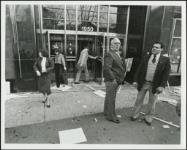 [Strike damage - siège social] [ca. 1970]