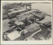 [Aerial view of factory] [ca. 1940]