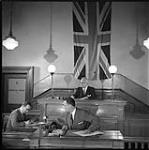 [Magistrate Oliver Milton Martin directing court proceedings] [ca. 1955]