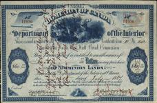 LANDRY, Thérèse (Heir of Ambrose Cayen) - Scrip number 11930 - Amount 60.00$ - Certificate number 842 B 1887/07/20
