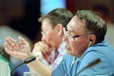 High Arctic Relocation Hearings Ottawa - colour negatives 1992-1993
