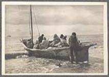 [Returning to the steamer ship, Bering Sea, Nome, Alaska] [between 1889-1942]