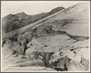 The Asulkan Glacier, B.C., showing crevasse [between 1870-1910].
