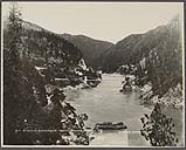 Spuzzum suspension bridge, Fraser Canyon, B.C [between 1870-1910]