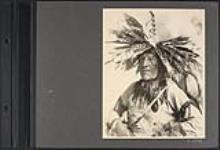 [Portrait of Johnny Bear, Cree warrior] [ca. 1870-1910]