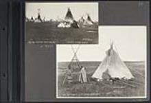 [Photographs of Siksika and Tsuut'ina camps] [ca. 1870-1910]