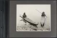 [Inuvialuit] in their kayaks 1901