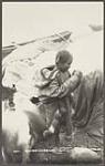 [Inuk girl with baby in amauti]. Original title: Eskimo Juveniles [ca. 1901].