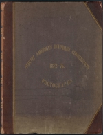North American Boundary Commission album [graphic material] 1872-1875.