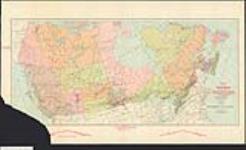 Map of the Dominion of Canada. Karta Öfver Canada Inberäknade Manitoba och Nordvest Territorierna och visande Jernvägsystemet och de skandinaviska Colonierna [Map of Canada Including Manitoba and the Northwest Territories and Showing Railway Lines and Scandinavian Colonies] [cartographic material] 1900.