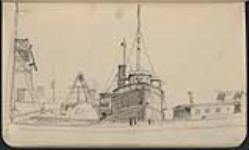 View of Ship at Dock 1911
