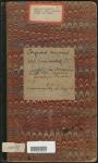 Agent's Notebook - Kamloops and Okanagan Agencies - Agent's notes and copies of ongoing correspondence 1887-1889