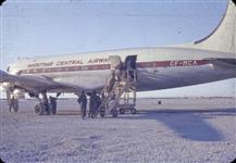 [Maritime Central Airways plane] 1956