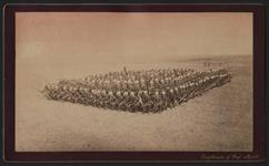 M. G. Artillery (preparing for cavalry,) [ca. 1885]
