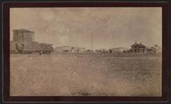 [Canadian Pacific freight car in Fleming] [ca. 1885]