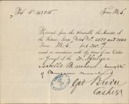 MARCHAND, Isabelle (Daughter of Benjamin Marchand) - Scrip number 4522 and 2432 - Amount 240.00$ [1887]