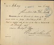 OLSEN, Bridget - Scrip number 7424 - Amount 160.00$ 24 March 1886