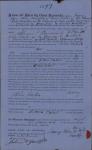 Power of attorney (Thomas J. Garrison) for Mary Rose Nabis, St. Laurent, Manitoba [1876-1930]