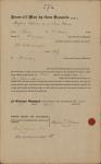 (Power of attorney (Andrew G.B. Bannatyne) for Magloire Delorme (son of Louis Delorme), St. Norbert, Manitoba [1876-1930]