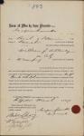 (Power of attorney (William F. Alloway) for Jacques Growette, Ste. Anne, Manitoba [1876-1930]