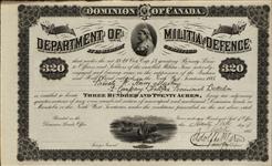 Grantee - Martin, W. Harry - Private - "E" Company Halifax Provisional Battalion 26 October 1885