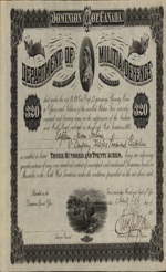 Grantee - Fortune, James - Captain - "I" Company Halifax Provisional Battalion 26 October 1885