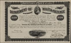 Grantee - Miller, Lawrence - Private - No. 2 Company 2nd Battalion Queens Own Rifles 11 December 1885