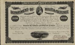 Grantee - Wood, Zachary Taylor - Lieutenant - "D" Company 90th Winnipeg Battalion Rifles 19 January 1886