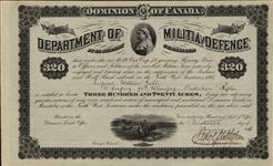 Grantee - Gall, William - Corporal - "D" Company 90th Winnipeg Battalion Rifles 19 January 1886