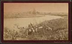 [On the Elbow River near the Mission of Our Lady Peace, near Calgary]. Original title: On the Elbow river near Indian mission, Calgary [ca. 1885]