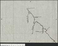 [Tracing showing the Head of the Cul de Sac, West & East Branch, and Mattatakawan[sic] H.B.C. post] [between 1848-1908]