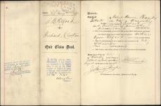 Elford, Arthur Byron of Winnipeg, Bank Clerk to Cluxton, Richard of Emerson, Manitoba, Gentleman 27 August 1881-10 February 1882