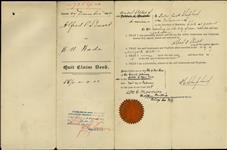 Stuart, Alfred Peter of Deloraine, Manitoba, Banker to Wade, William Erwin of Ninga, Man., Lumber Merchant 27 December 1897-16 March 1898