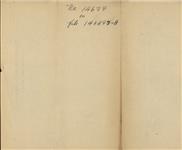 Handwritten note about assignment 14638 1876-1930.
