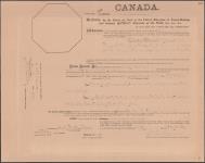 [Patent no. 9583, sale no. 6030] 27 June 1890 (16 January 1889)