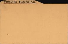 Philips Electrical to Provincial Light and Power Co 1883-1998.