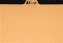 Drawings 28000 - 28900 [textual record] 1910-1984.