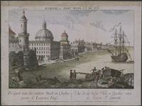 Vue de la Basse Ville à Quebec ca. 1775